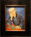Vincent van gogh painting portrait of Dr. Gachet at Orsay Museum in Paris